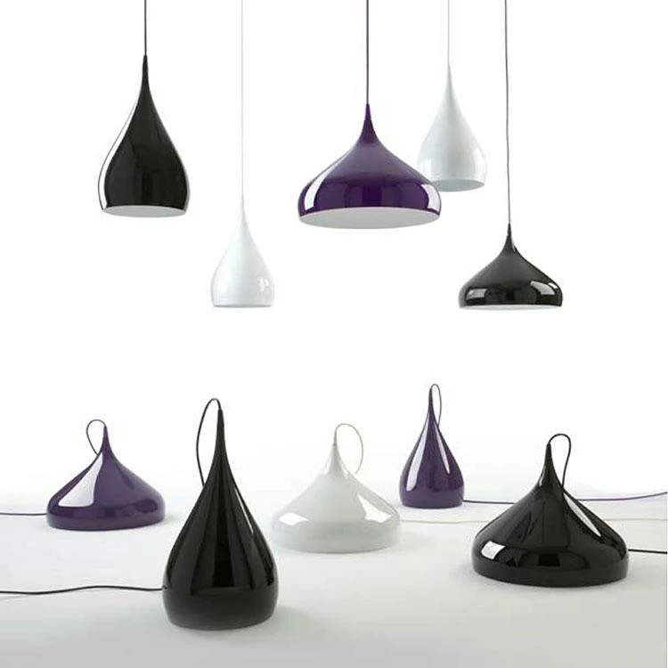 Современный художественный подвесной светильник Led окрашенный алюминиевый