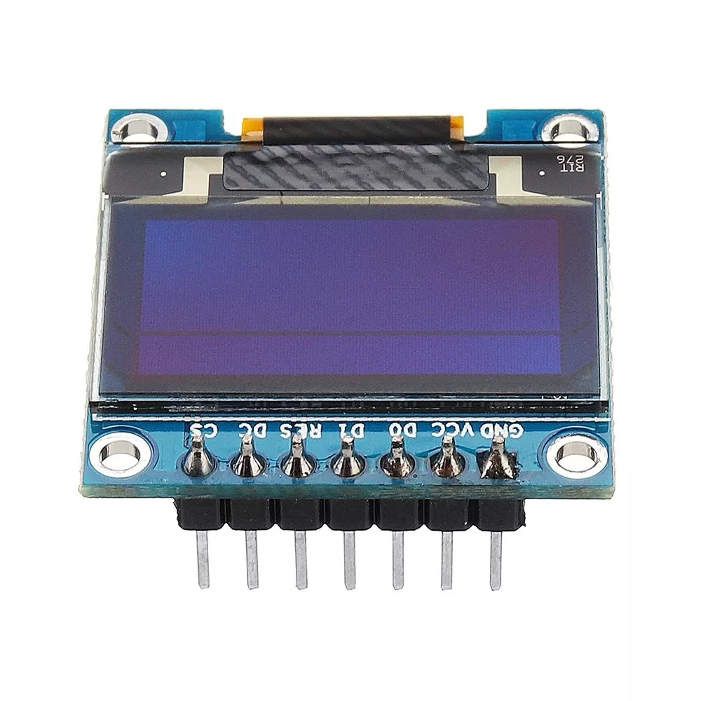 5 шт./лот 7Pin 0 96 дюймов OLED Дисплей 12864 SSD1306 SPI IIC Серийный ЖК-дисплей Экран модуль для