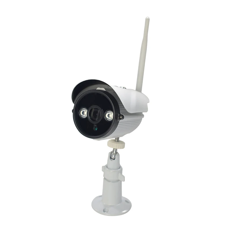 Wi Fi 1.0mp 720 P Пуля IP Камера Открытый P2P Onvif 2.0 видеонаблюдения Белый веб камера