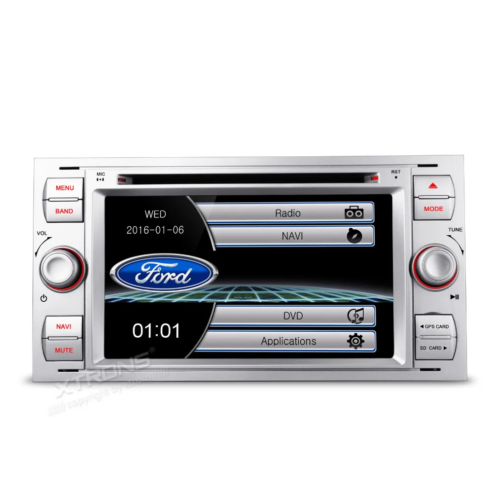 XTRONS 7 &quotHD сенсорный экран 2 din автомобильный DVD плеер радио GPS Навигация стерео для