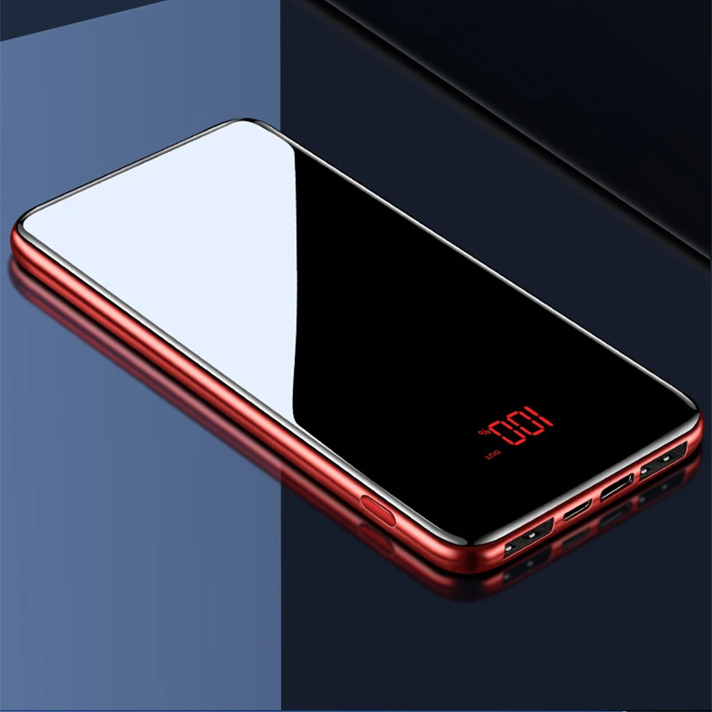 NOHON 10000 мАч портативный банк питания для iPhone X IPad Xiaomi samsung S9 2.1A выход быстрое