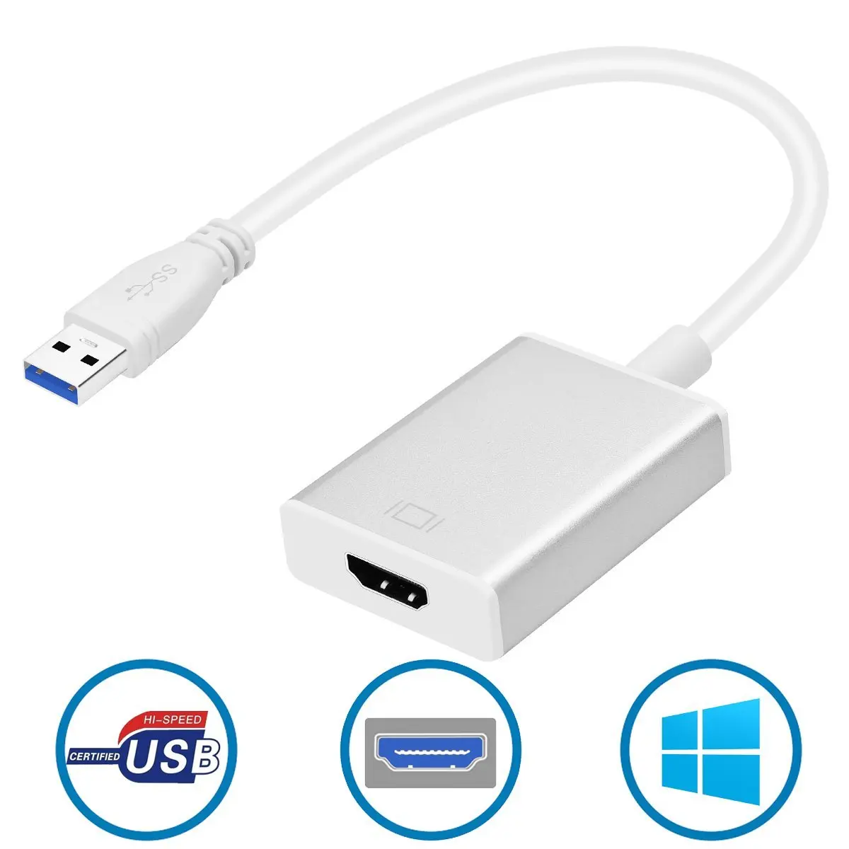 MLLSE USB 3 0 HDMI 1080 P Кабельный адаптер-переходник USB3.0 Multi Monitor Дисплей переходник для HDTV
