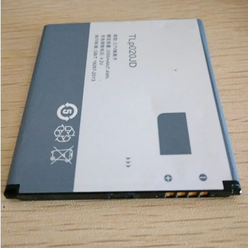 Розничная продажа 2000mAh TLP020JD запасная батарея для TCL Mobile Высокое