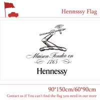 90x150cm 60x90cm hennsssy flag banner bar decorative activities hennessy