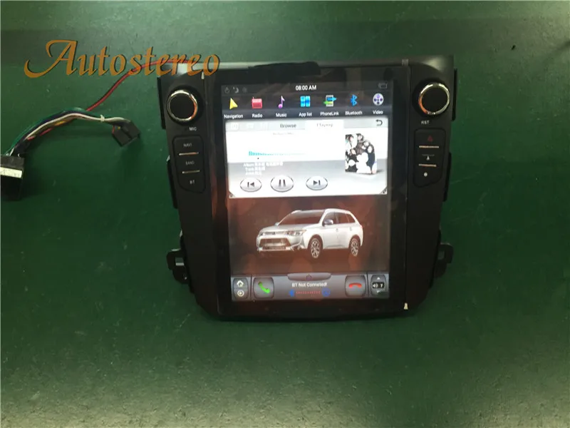Tesla Android 9,0 автомобильный gps-навигатор для Mitsubishi Outlander 2006~ 2012 для Citroen C-Crosser для peugeot 4007 без DVD мультимедиа