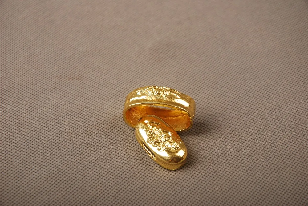 Красивый и изящный узор фучи меч Кашира фитинги для японского самурайского