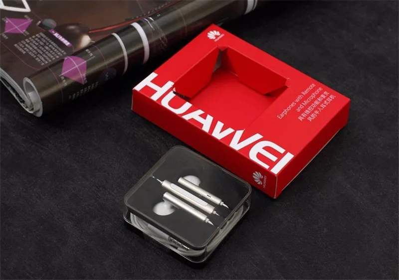 Оригинальные наушники huawei Honor AM116 с микрофоном и пультом дистанционного управления наушники-вкладыши 3,5 мм разъем для смартфонов
