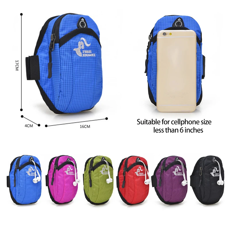 Сумка для бега Free Knight нарукавная сумка спортзала тренировок запястья мобильного