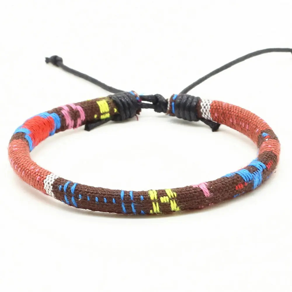 New Arrival Handmade Fashion Trendy Weave Braid Femme Homme Female Male Men Colorful Women Bracelet Jewelry Accessory | Украшения и