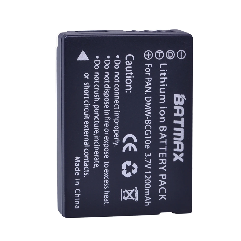 Аккумулятор Batmax 4pc 1200 мАч для фотоаппарата Panasonic DMW BCG10 | Электроника