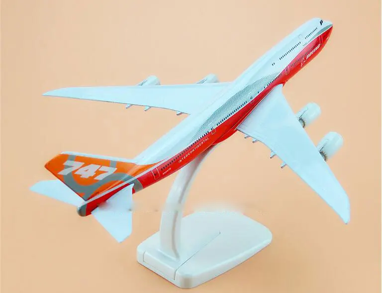 20 см воздушный прототип Boeing 747 B747-8 Airlines ProtoMech модель самолета из сплава металла модель самолета литая под давлением игрушка детский подарок