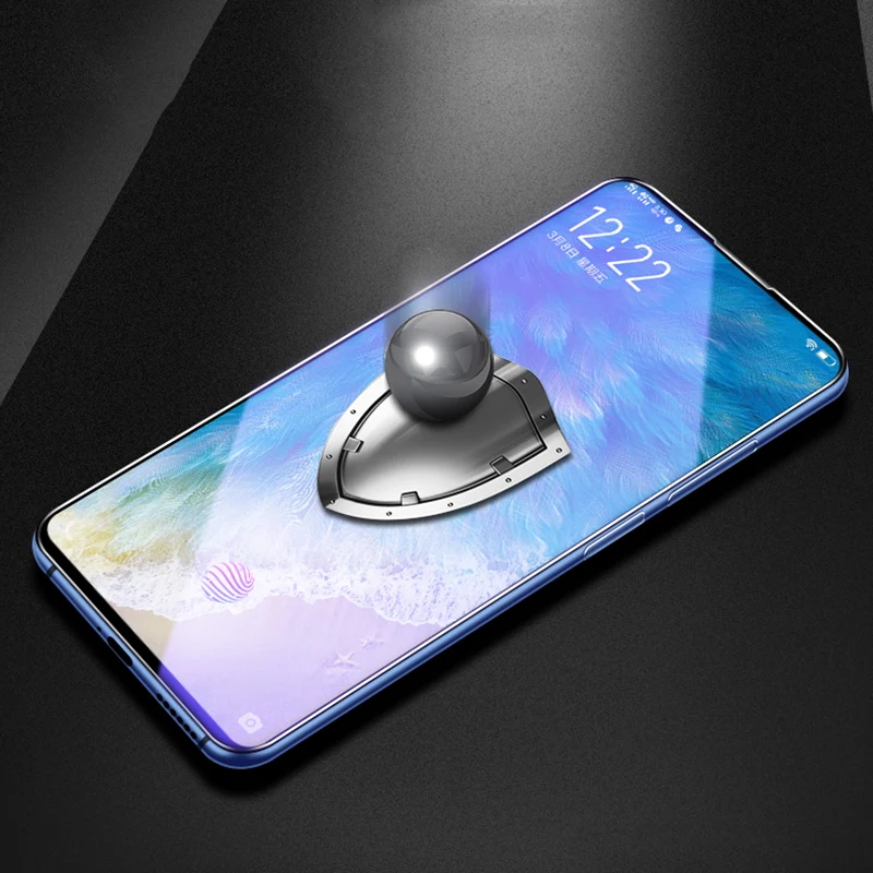 EXUNTON 2 шт Полное покрытие анти-синее закаленное стекло для Xiaomi Mi 9T Pro Анти-синий