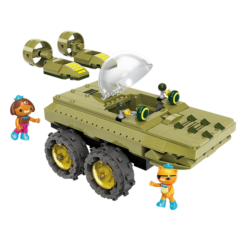 Игрушки и хобби Barnacles Kwazii песо Tweak The Octonauts строительные блоки модельные наборы детские игрушки, совместимые с Duplo 3713