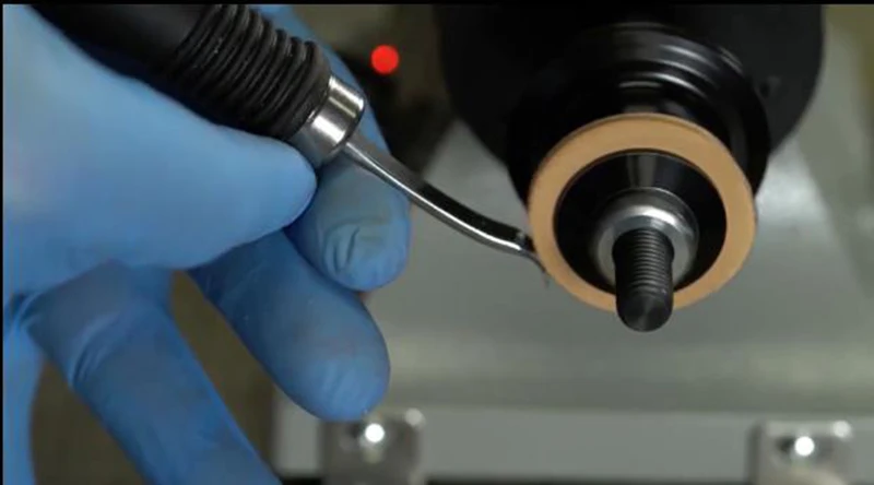 Leather polishing machine Belt leather edge burnishing | Инструменты
