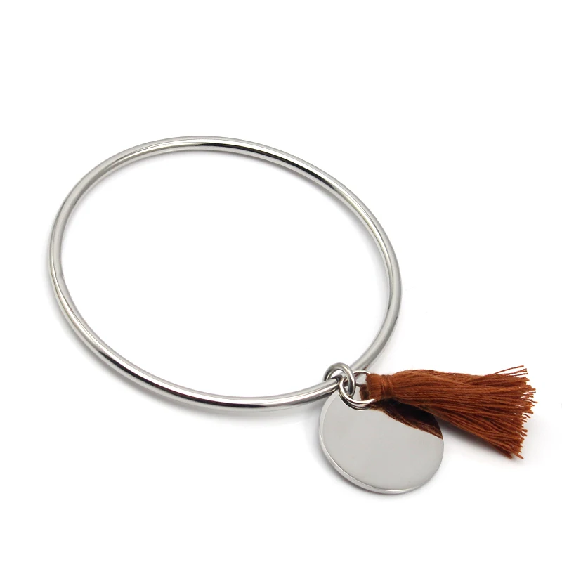 2017 Популярные разноцветные кисти Браслет пляжный женский браслет из нержавеющей