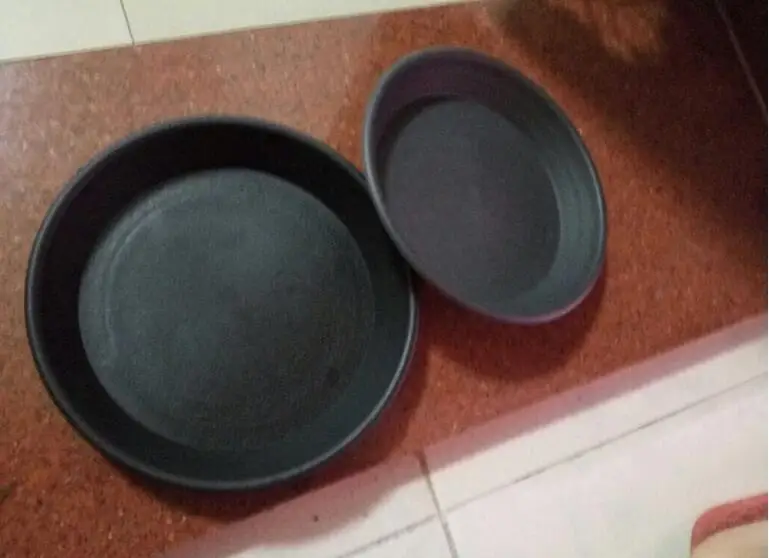 6 шт./лот pp материал утолщенный поднос для цветочных горшков черный круглый