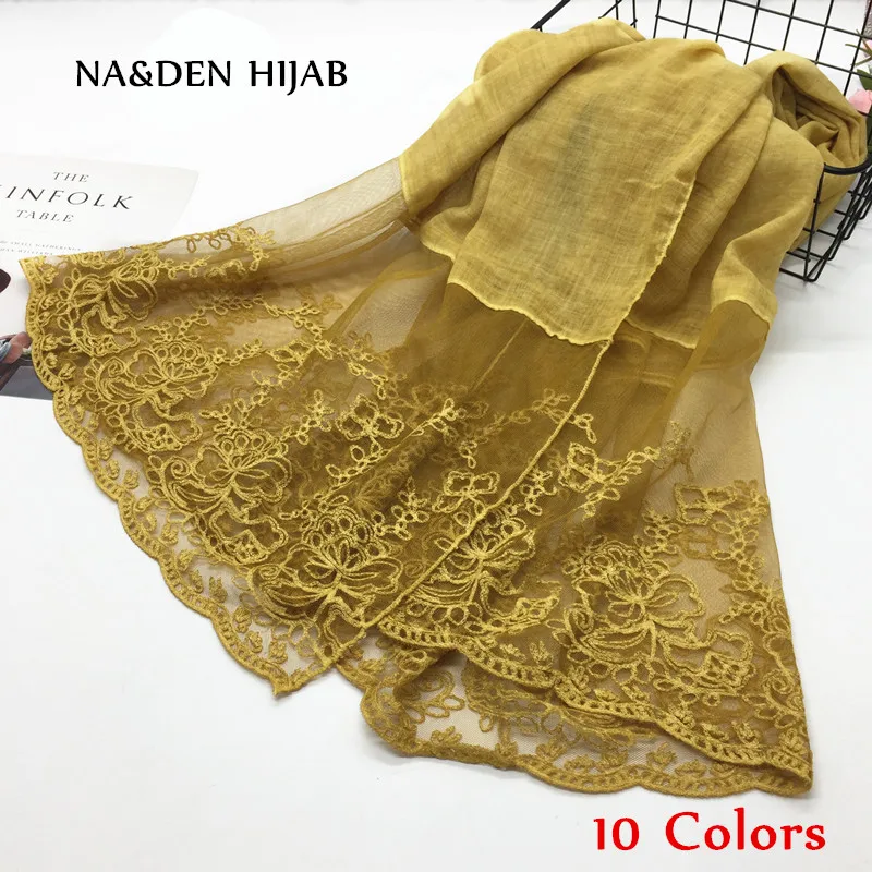 2018 новый дизайн роскошные элегантные шарф шаль женщин пашмины цветок кружева