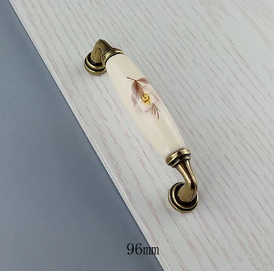 

Ручки для мебели GUJINDA керамические бронзовые, желтые, белые