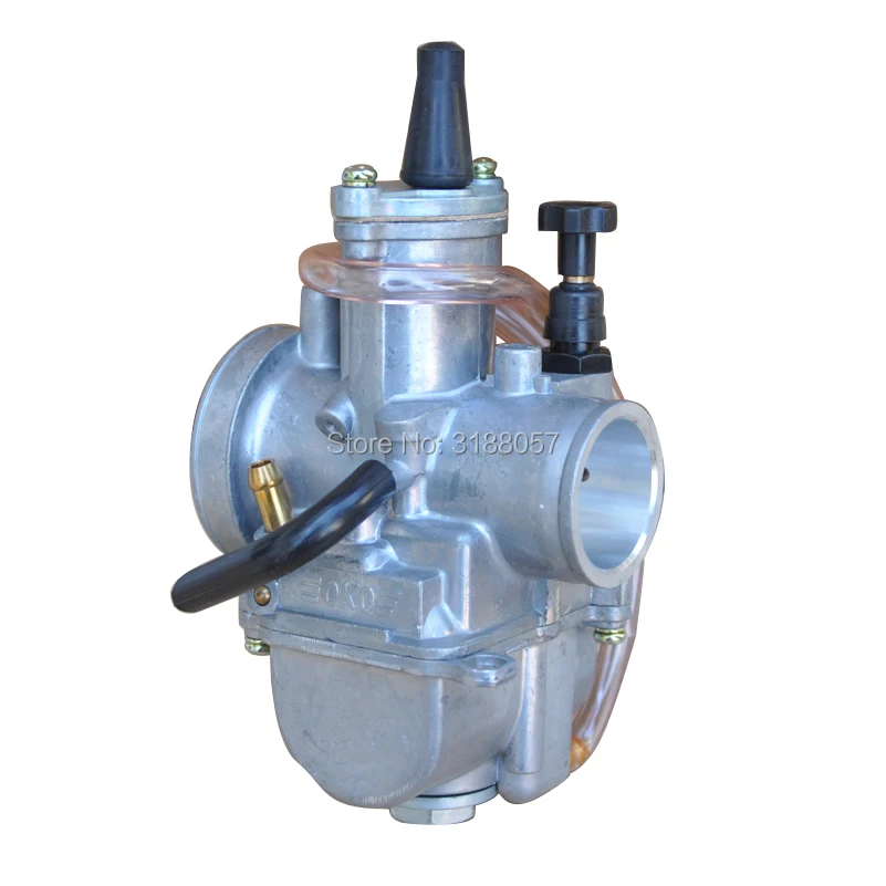 Карбюратор OKO CARB PWK плоский карбюратор 24 мм 26 28 30 32 34 с мощной струей для Koso Keihin GY6 Dio
