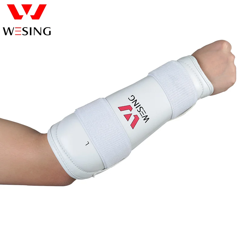 Wesing тхэквондо Защита предплечья кикбоксинг нарукавник Регулируемый голени