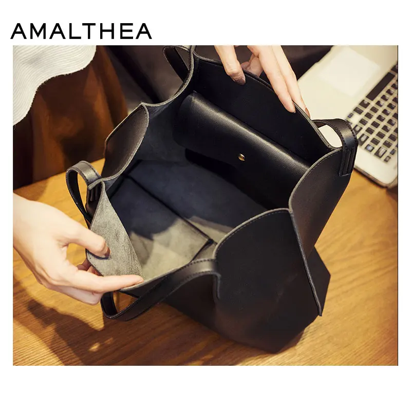 Амалфеи сумки Сумка мешок Для женщин s большой Ёмкость Роскошные Сумки дизайнер