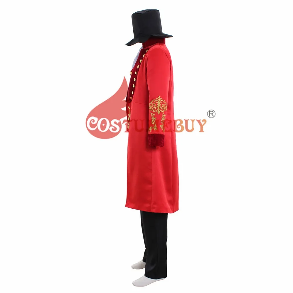 Costumebuy лучший Showman P. T. Барнум косплей костюмированный наряд для взрослых мужчин
