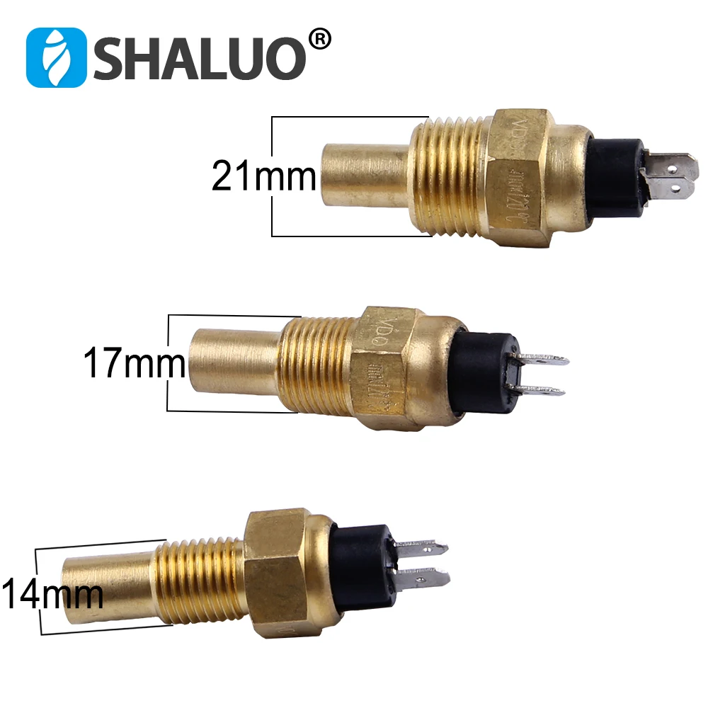 Датчик температуры воды дизельного двигателя VDO 1/2 NPT 21 мм|engine water temperature sensor|diesel