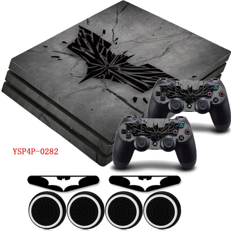 Batman Arkham Knight PS4 Pro винил кожи против скольжения матовая наклейка Стикеры + подарки