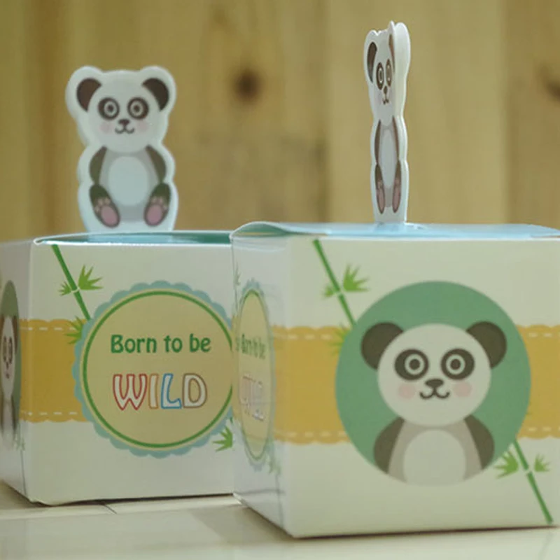 (100 шт./лот) бренд leiso Мультяшные животные коробка конфет Подарочная для детского