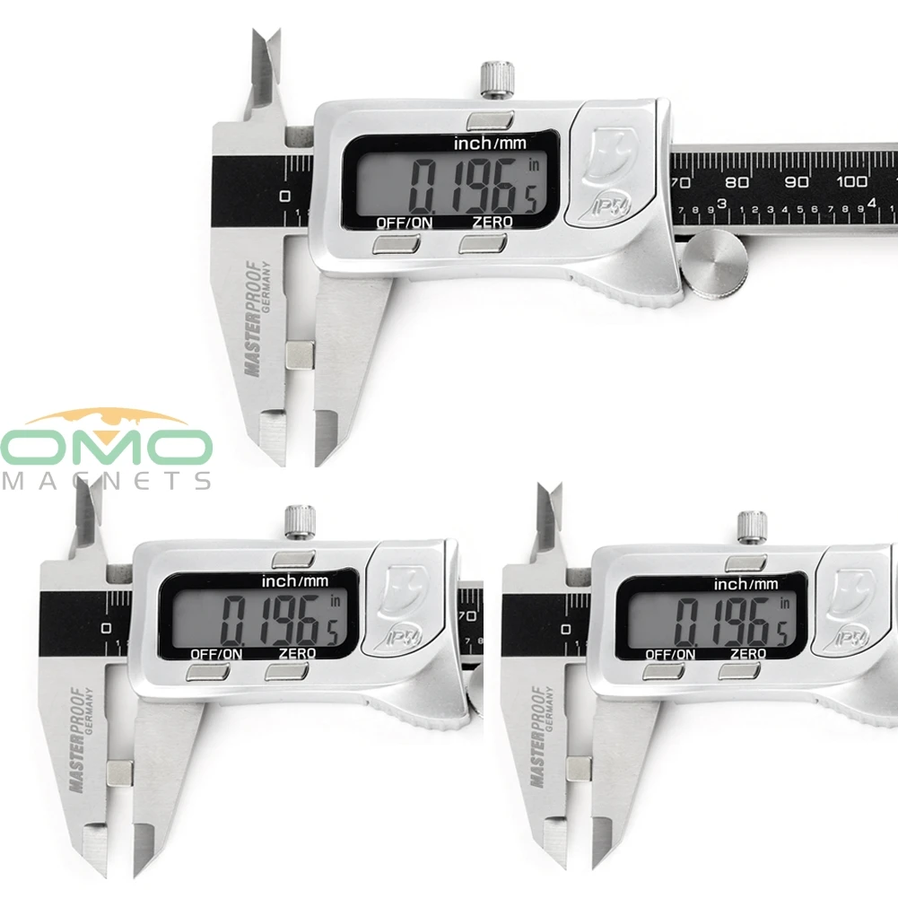 OMO Magnetics 50 шт. супер сильные блочные кубовидные Магниты редкоземельные неодимовые