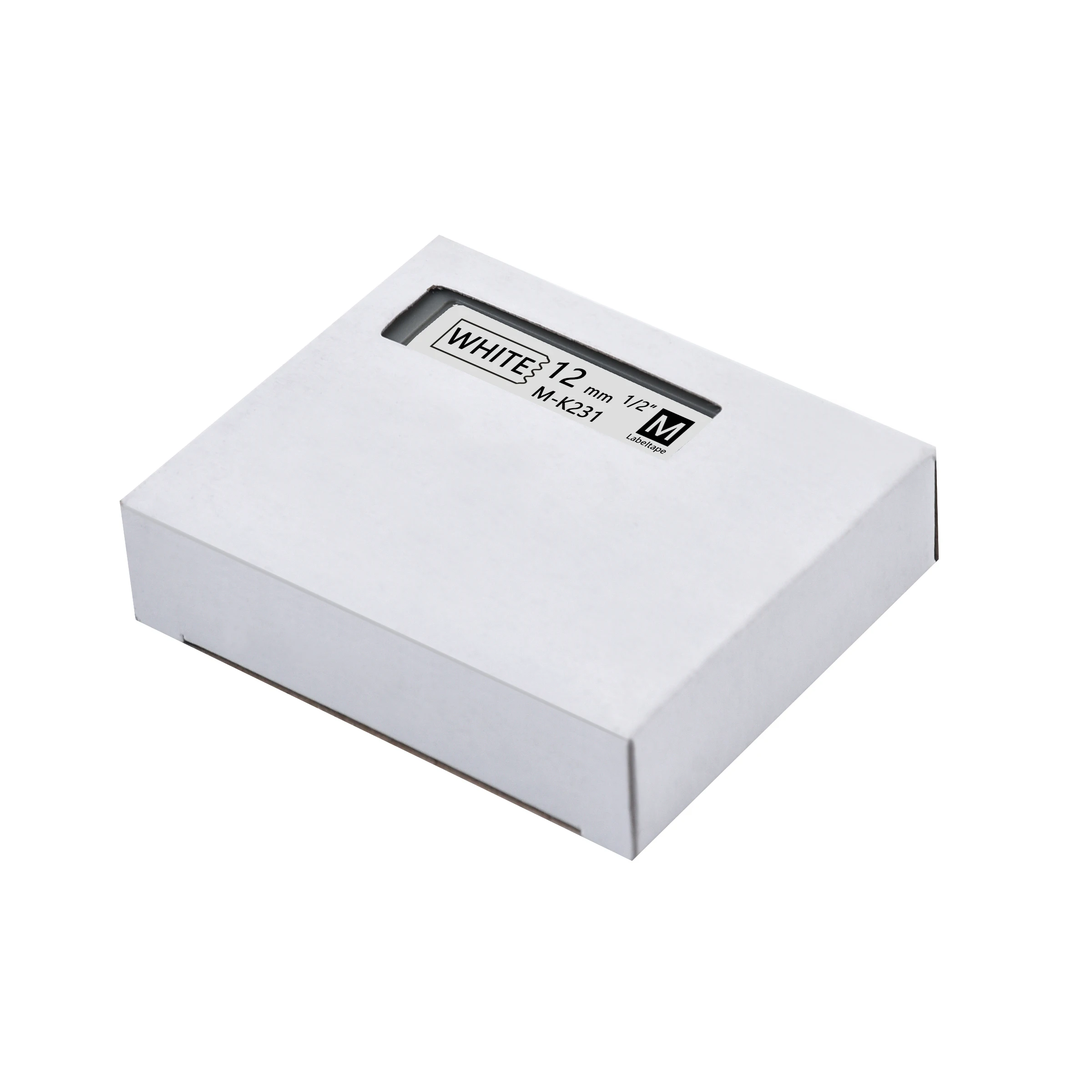 CIDY совместимый brother M-K231 MK231 MK 231 MK-231 черный на белом 12 мм термоленты для этикеток