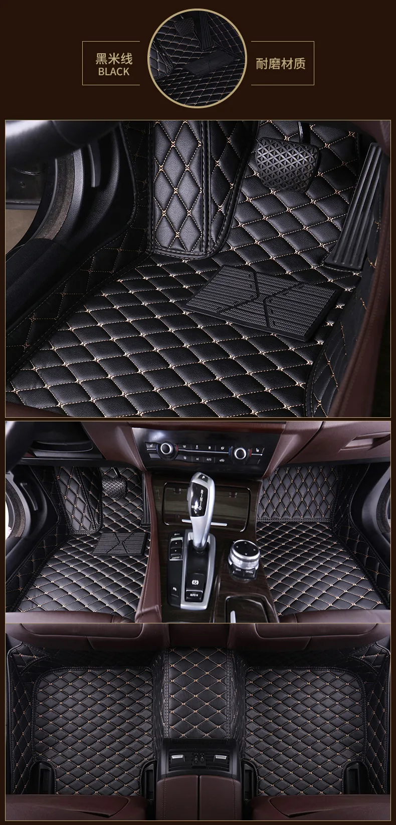 EMS автомобильные коврики, чехол для Kia Sorento Sportage Optima K5 Forte Carens Soul, 3D автомобильный стиль, кожаные противоскользящие ковровые вкладыши