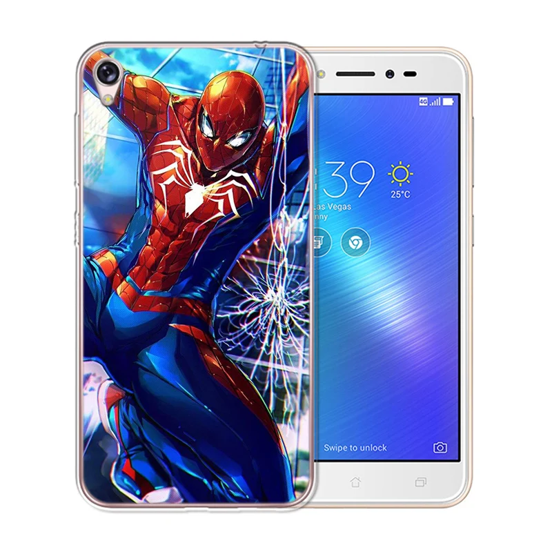 Joker venom marvel Человек-паук Железный человек для Asus Zenfone Live ZB501KL Max 3 4 Pro M1 ZB602KL ZC520KL ZC520TL