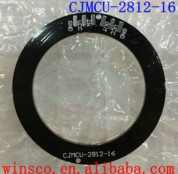 CJMCU-2812-16 16 WS2812 5050 RGB светодиодный Встроенный полноцветный фонарь макетная плата