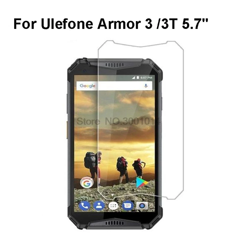 10 шт. защита для экрана телефона Ulefone Armor 2 3 3T закаленное стекло Сверхтонкая