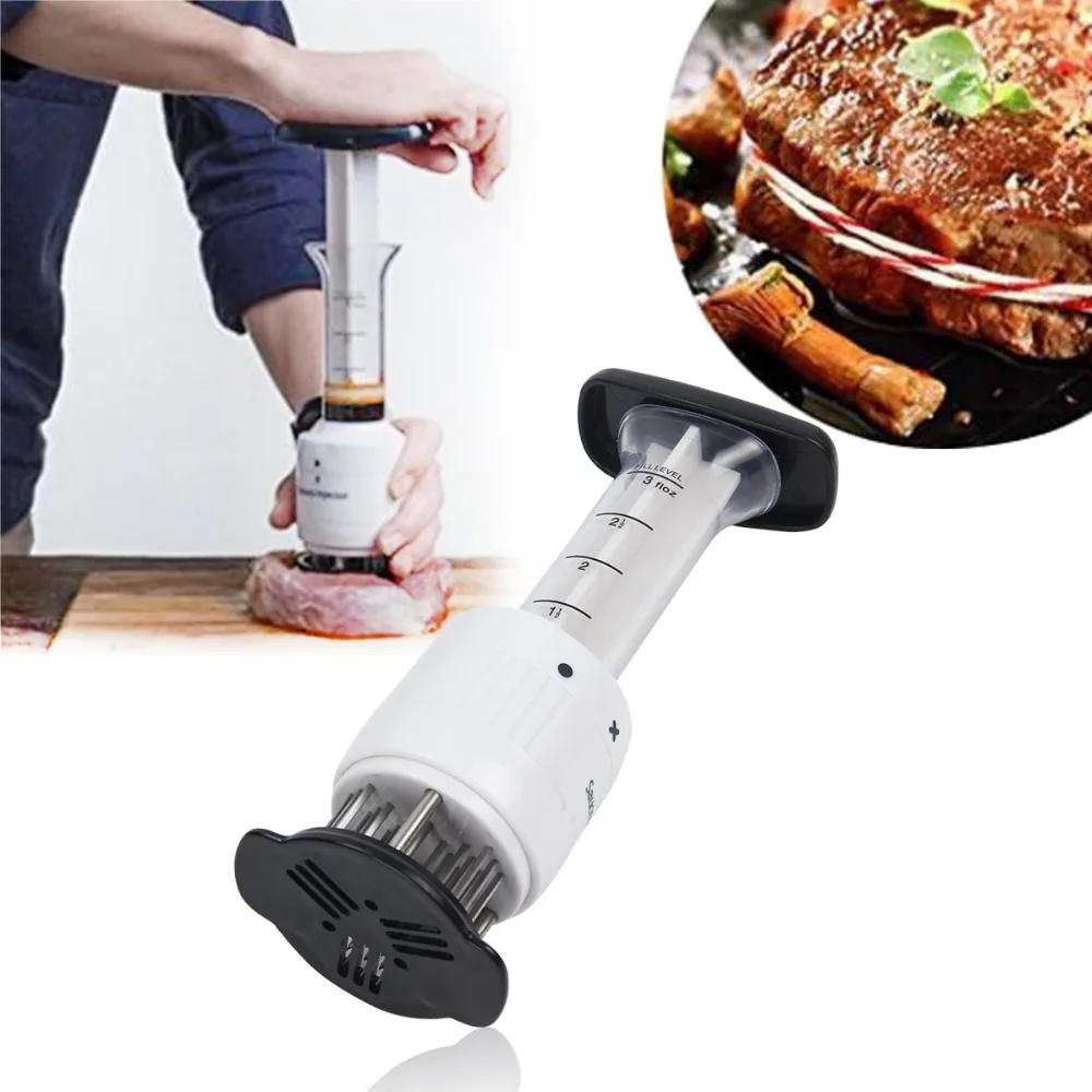 Новинка профессиональная игла для мяса шприц стейка маринада кухонные