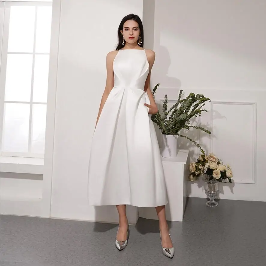 Color as Picture Alagirls Новое поступление короткое вечернее платье А-силуэта сексуальное вечернее платье на бретельках Вечерние платья с открытой спиной сексуальное платье для выпускного вечера - Цвет: Color as Picture
