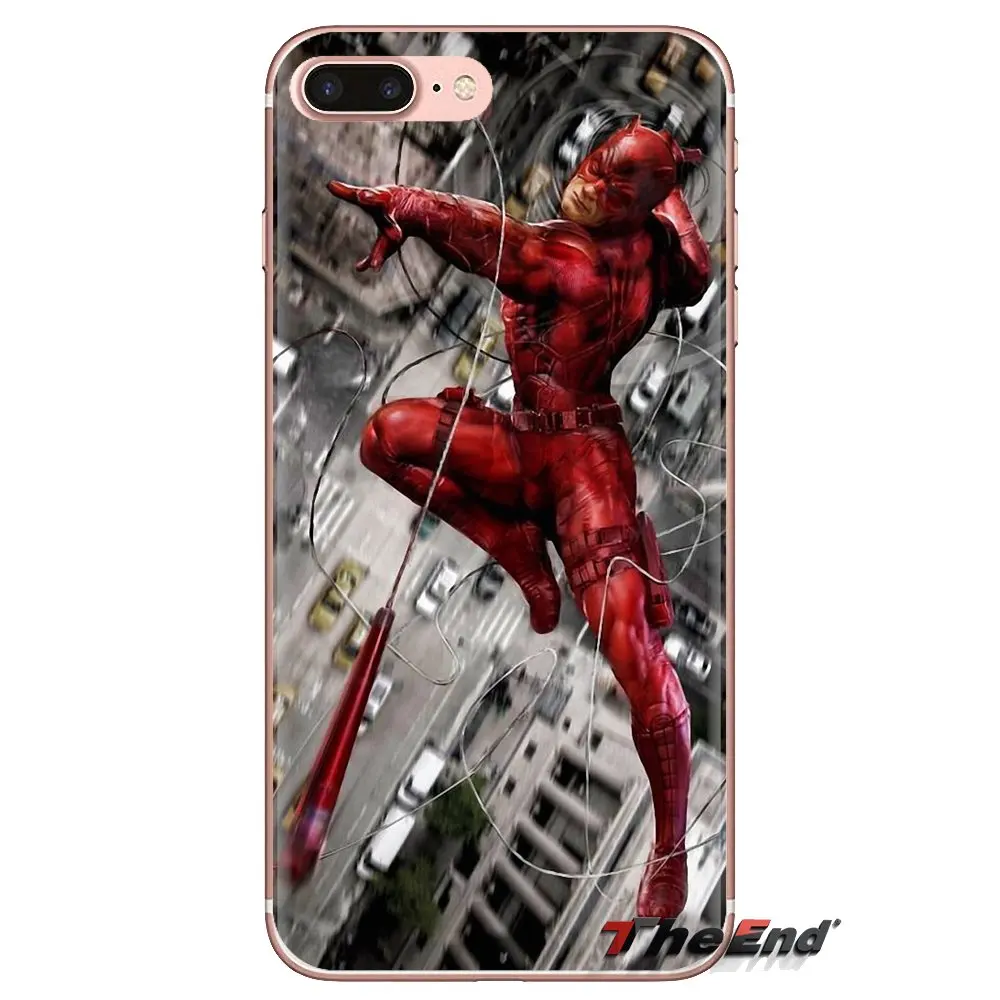 Для Huawei Nova 2 3 2i 3i Y6 Y7 Y9 Prime Pro GR3 GR5 2017 2018 2019 Y5II Y6II красный Сорвиголова Марвел Мстители
