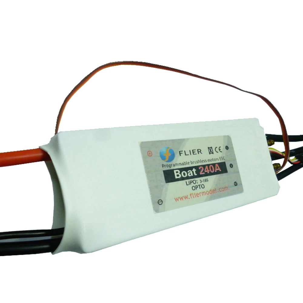 Флиер новая версия 12 S/16 S/18 S/22 S бесщеточный морской ESC 240A контроллер скорости лодки