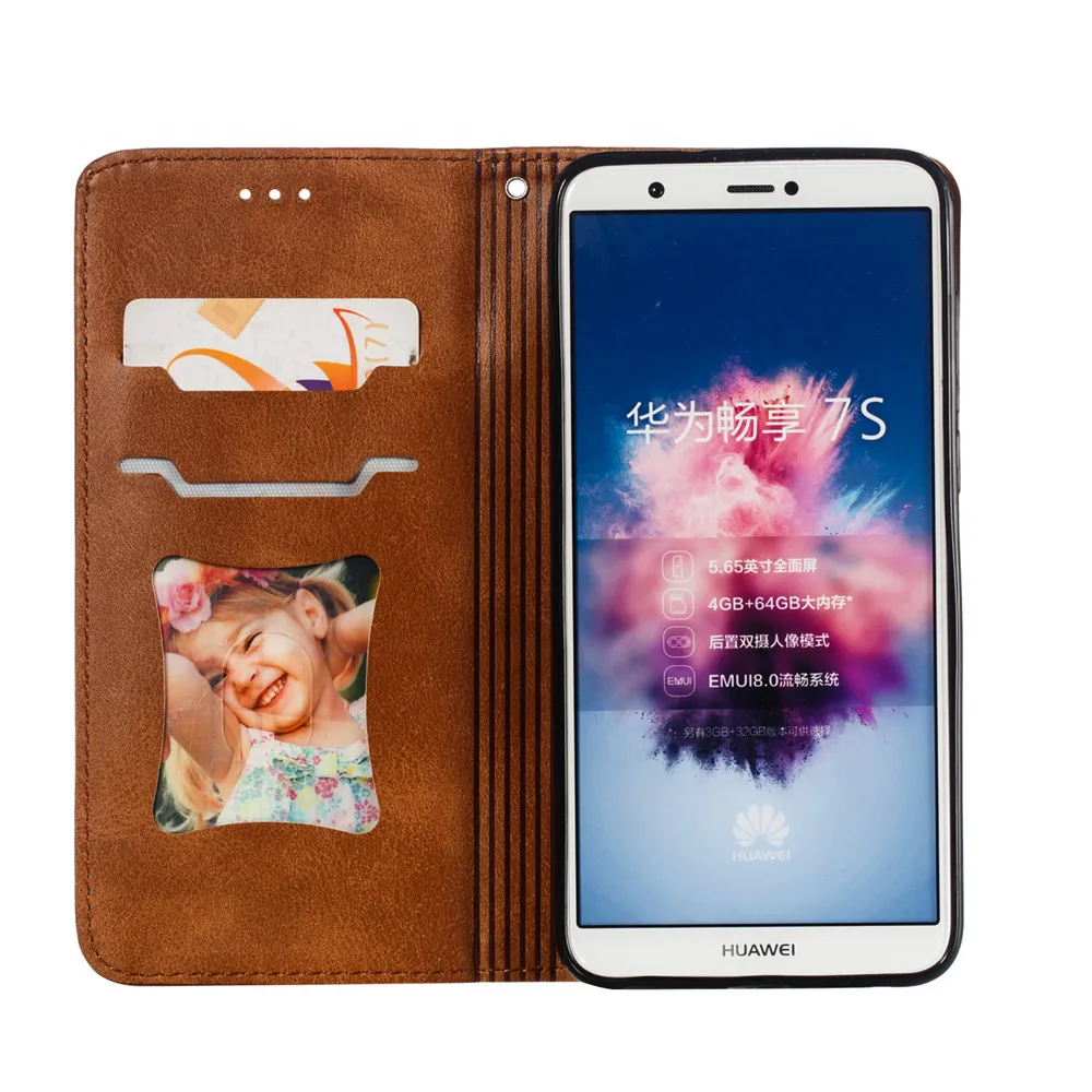 Чехол-книжка на молнии с откидной крышкой для huawei P Smart Honor 9 Lite, роскошный кожаный чехол с ремешком, слот для карт, карман для денег