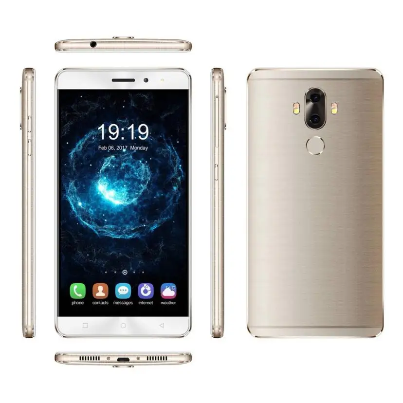 Разблокированный 16 Гб 6 0 HD 13MP 4G LTE 3G Android 7 заводской разблокированный смартфон 2SIM