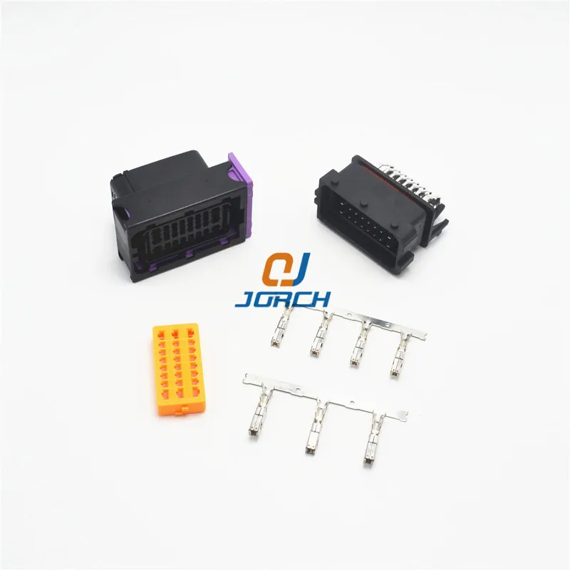 5 компл. FCI ECU коннектор 24 Pin Way мужской и женский автомобильный корпус герметичные