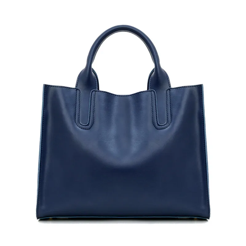 ZKW 2019 Women's Fashion Real Genuine Leather Handbag Brief Bag Cowhide women's Handbags Shoulder Messenger | Багаж и сумки