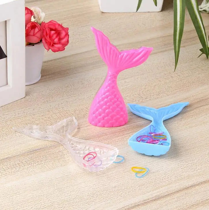 6 шт./компл. Kawaii Мини маленькая форма русалки подарочные коробки для вечеринок под морем DIY пластиковые коробки для конфет декор для вечеринки в честь Дня рождения сувениры