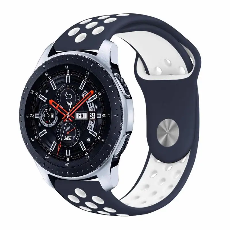 Ремешок силиконовый для Samsung Gear S3 Frontier/S3 спортивный резиновый браслет наручных