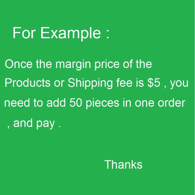 Ссылки на дополнительную плату за товары или стоимость доставки|link| |