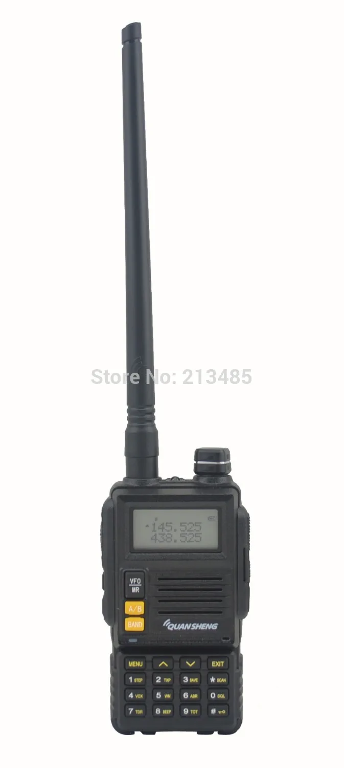 QUANSHENG TG-45UV 400-480MHz &amp 136-174MHz Dual Band 6W 128CH Portable Two-way Radio | Мобильные телефоны и аксессуары