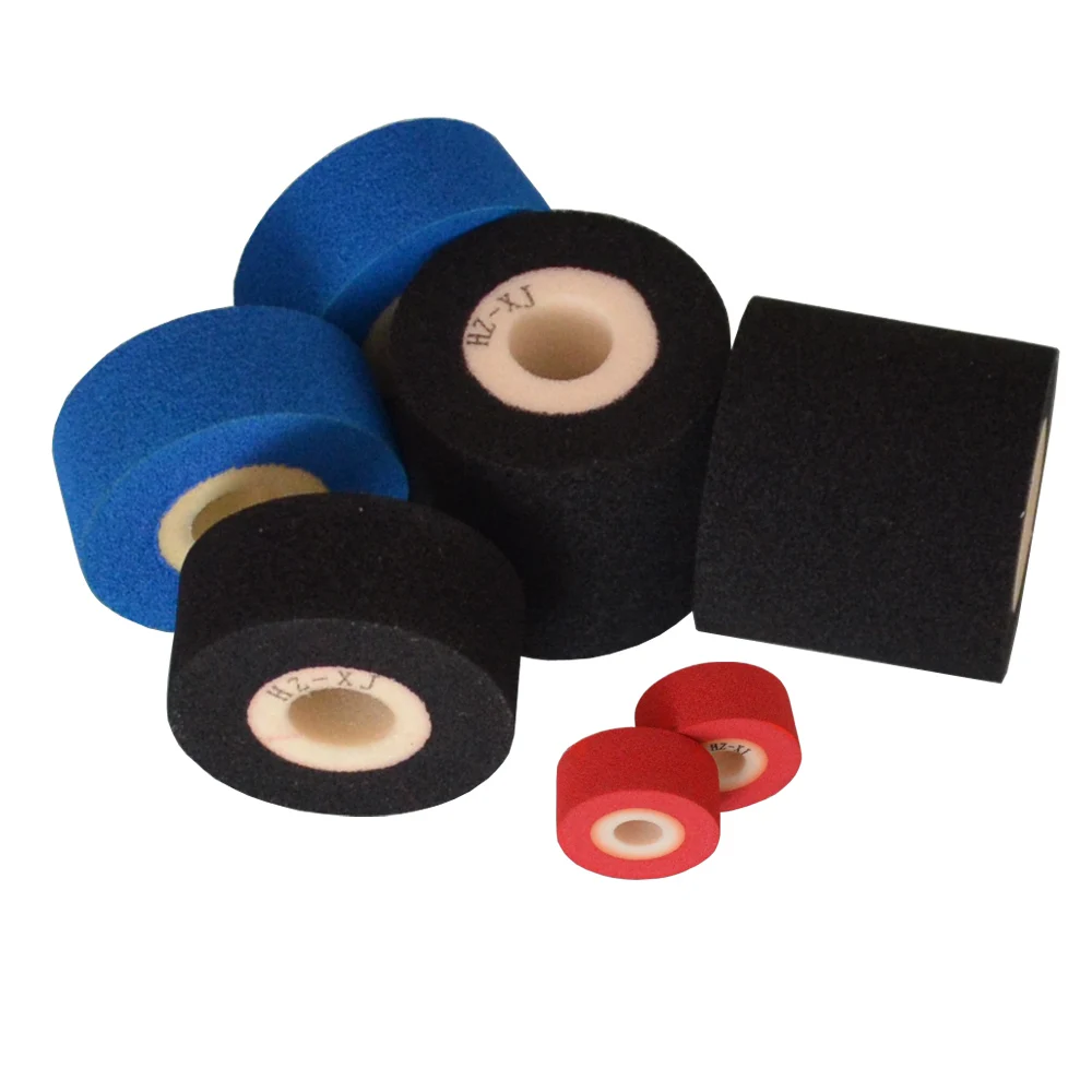 

Black Diameter 36mm Height 32mm hot quick coder ink rolls for ink roller coding machine