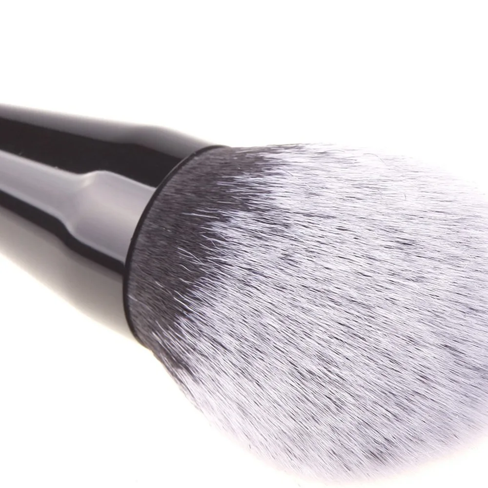 1 шт. черная алюминиевая трубка Премиум Кисть для макияжа Румяна порошок