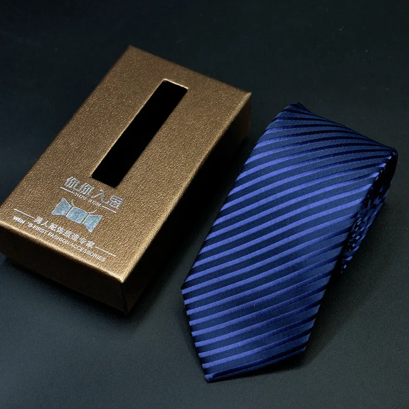 

NiniRusi Luxury Silk Men Tie With Gift Box Jacquard Woven Tie Neckties Set For Men Wedding Party